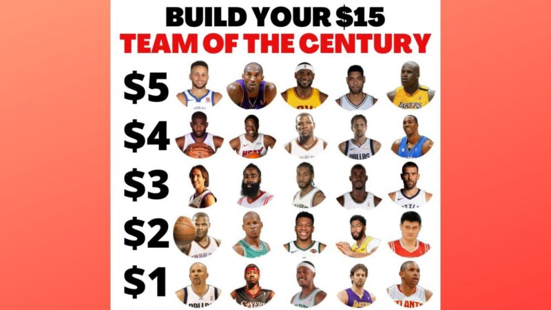 $15 NBA Build Your Own Team