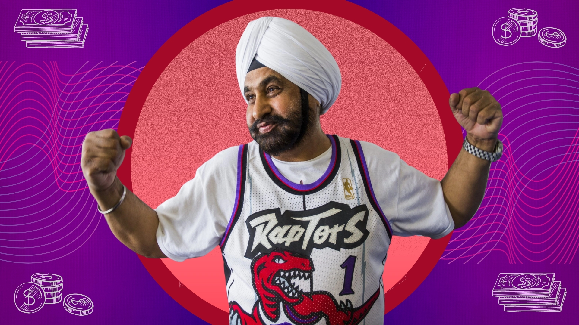 How Superfan Nav Bhatia reacted to Raptors winning NBA championship