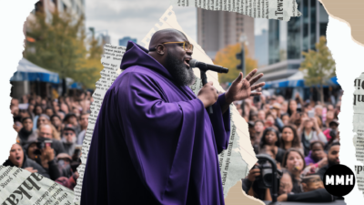 Killer Mike in Purple Robes
